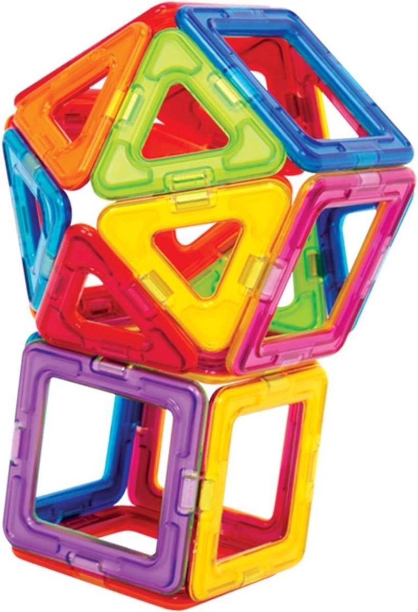 Magnetix Achitect Tiles | Stimuleer bouwmeesters in wording - Magnetisch bouwspeelgoed
