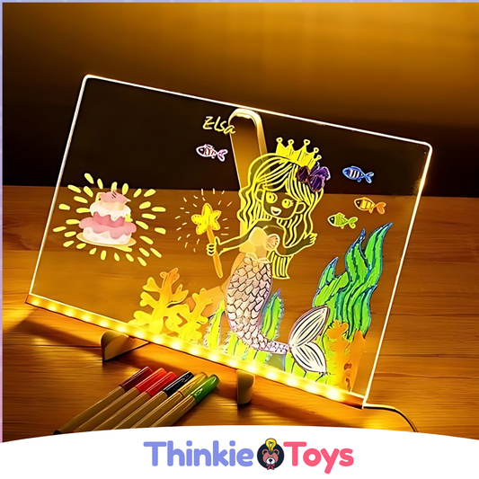 ThinkieBoard | Stralend LED Teken- en Schrijfbord