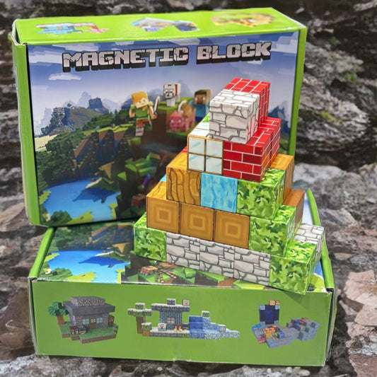 Minecraft Magnetische Bouw Blokken 100 Stuks - Verbeterde Versie
