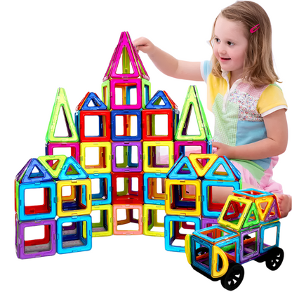 Magnetix Achitect Tiles | Stimuleer bouwmeesters in wording - Magnetisch bouwspeelgoed