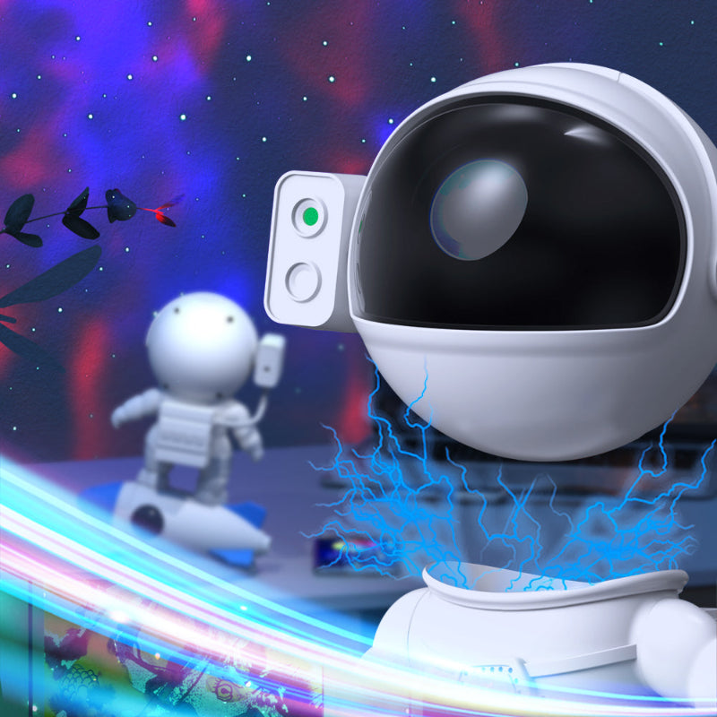 Tomson™ Astronautenprojektor – LED-Astronauten-Galaxieprojektor-Nachtlicht