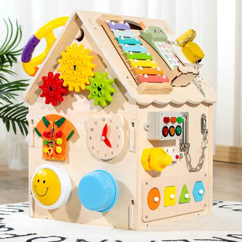 ThinkieHouse: Multifunctioneel Montessori Houten Huis