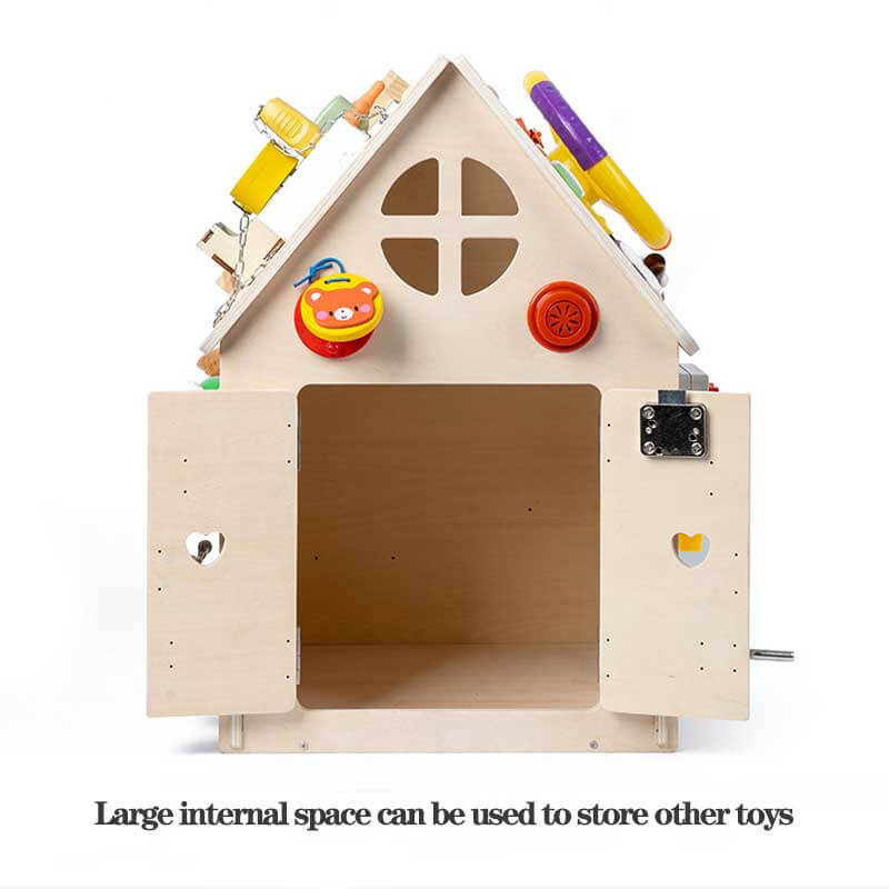 ThinkieHouse: Multifunctioneel Montessori Houten Huis