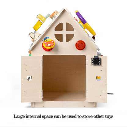 ThinkieHouse: Multifunctioneel Montessori Houten Huis