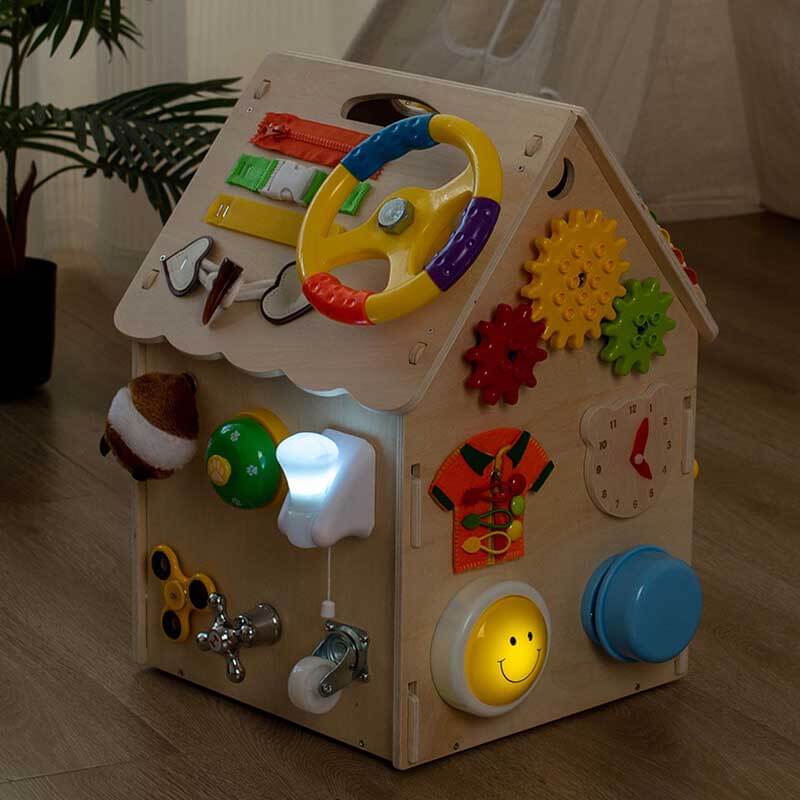 ThinkieHouse: Multifunctioneel Montessori Houten Huis