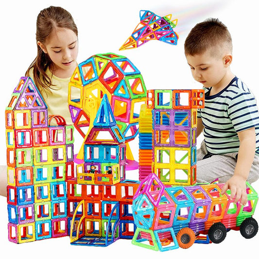 Magnetix Achitect Tiles | Stimuleer bouwmeesters in wording - Magnetisch bouwspeelgoed