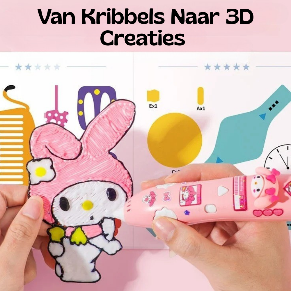 Thinkie™ 3D Teken Pen - Ontketen Creativiteit