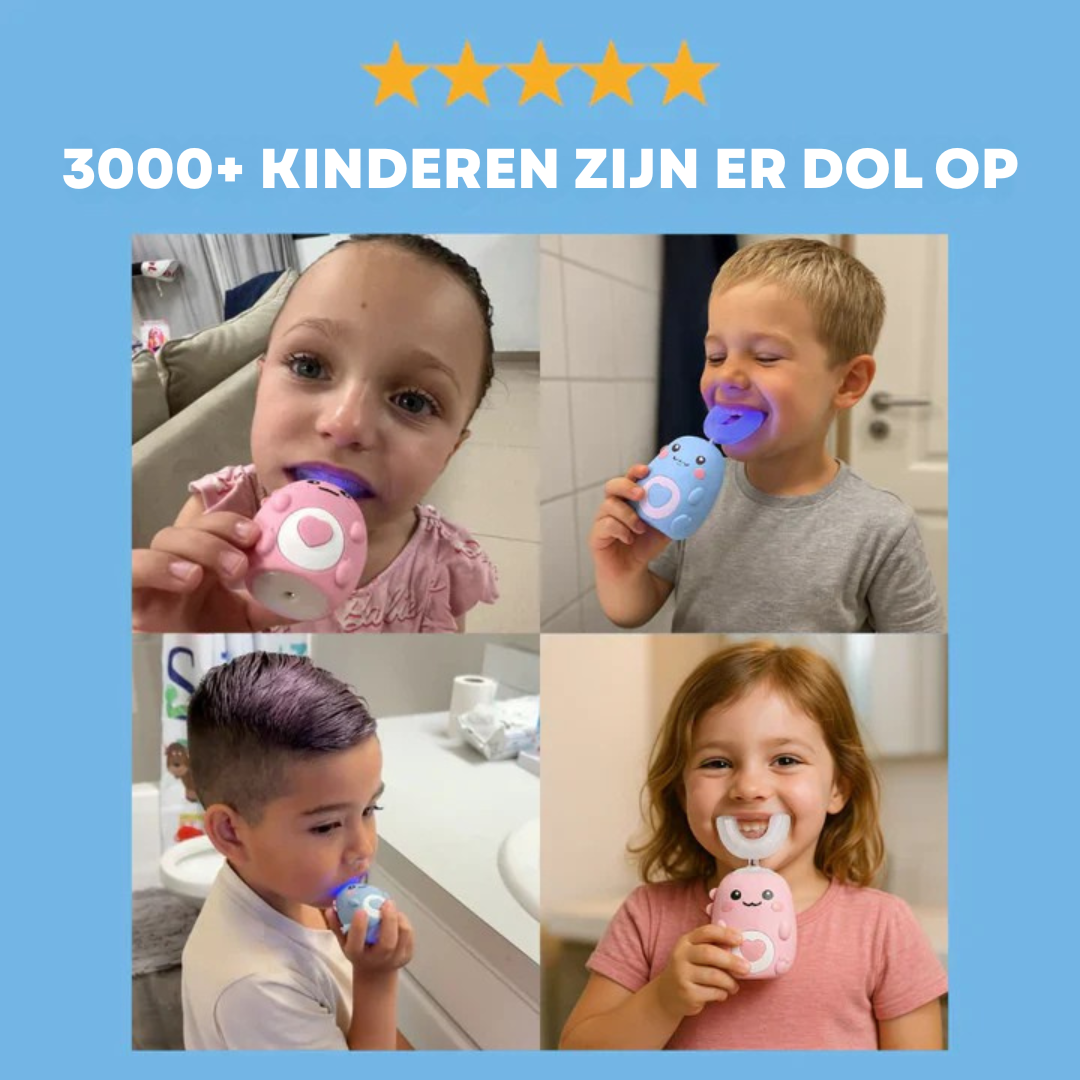 ThinkieBrush™ Elektrische Dino 360°-Zahnbürste 