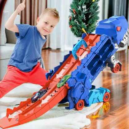 Jurassic Transporter | Ultieme speelervaring met raceauto's - Transformeerbare Dinosaurus Vrachtwagen
