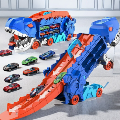 Jurassic Transporter | Ultieme speelervaring met raceauto's - Transformeerbare Dinosaurus Vrachtwagen