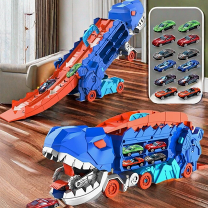 Jurassic Transporter | Ultieme speelervaring met raceauto's - Transformeerbare Dinosaurus Vrachtwagen