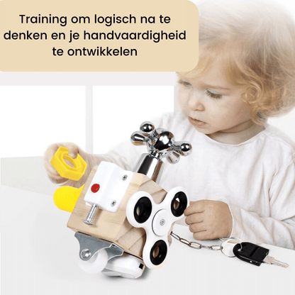 Woods™ | Ontwikkel de handvaardigheid - Busy Cube