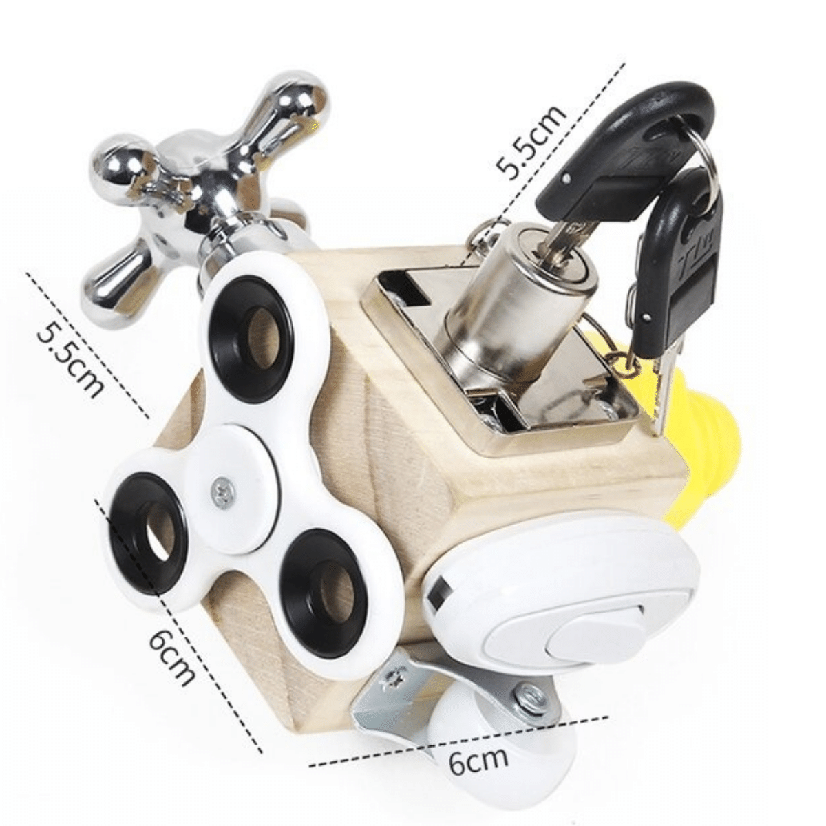 Woods™ | Ontwikkel de handvaardigheid - Busy Cube