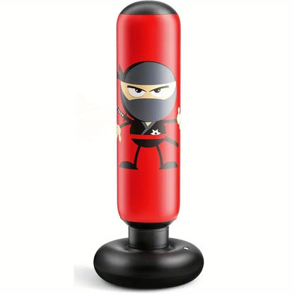 PowerPunch Kids | Opblaasbare Bokszak voor Beweging & Zelfvertrouwen