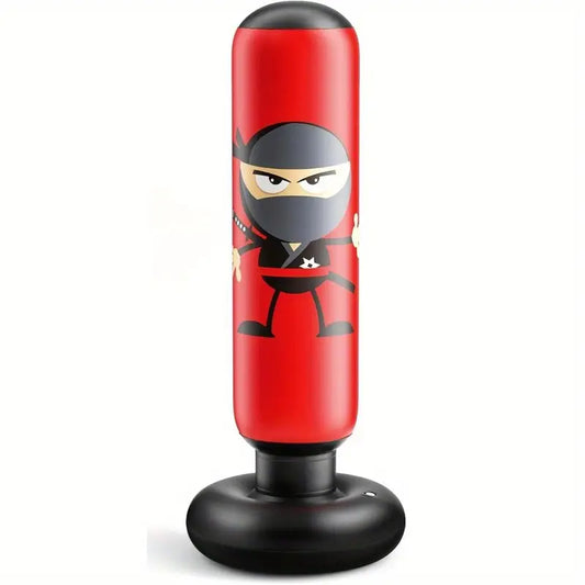 PowerPunch Kids | Opblaasbare Bokszak voor Beweging & Zelfvertrouwen