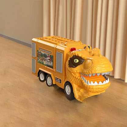 DinoTruck: Dinosaurus Vrachtwagen Speelgoed Set Met Verlichting En Muziek
