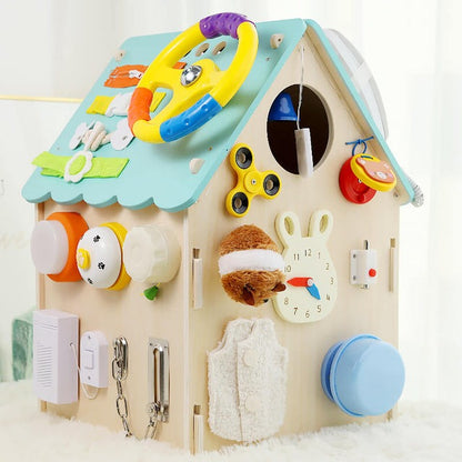 ThinkieHouse: Multifunctioneel Montessori Houten Huis