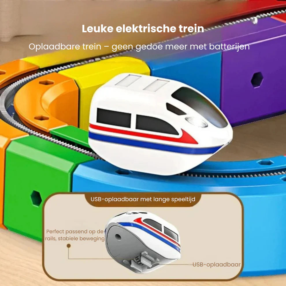 DIY Cube Track – Creatief & Actief – Creatieve DIY Treinbaan