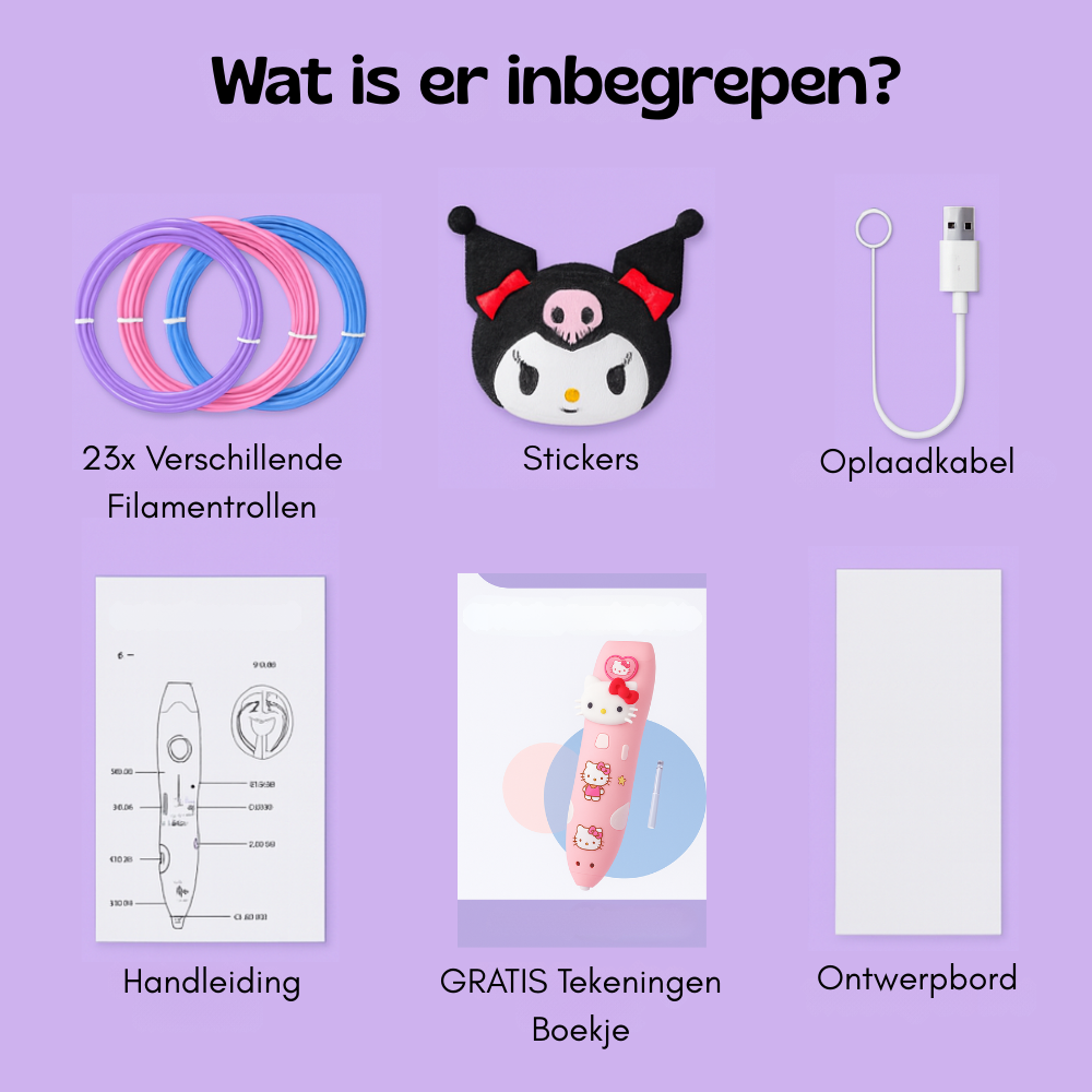 Thinkie™ 3D Teken Pen - Ontketen Creativiteit