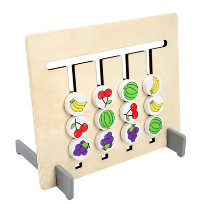Woods™ | Logisch redeneren voor kinderen - Montessori sorteerpuzzel