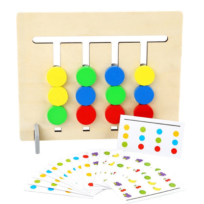 Woods™ | Logisch redeneren voor kinderen - Montessori sorteerpuzzel