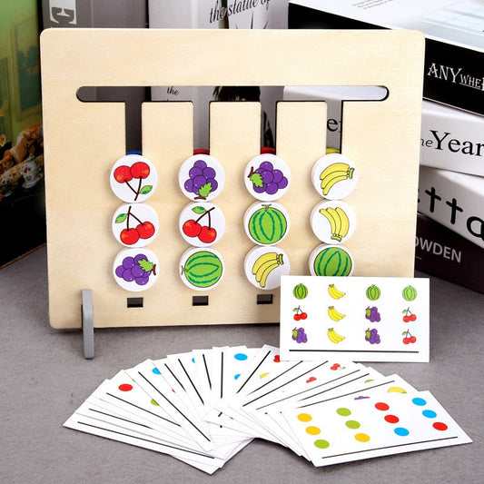 Woods™ | Logisch redeneren voor kinderen - Montessori sorteerpuzzel