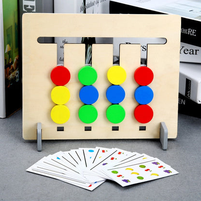 Woods™ | Logisch redeneren voor kinderen - Montessori sorteerpuzzel
