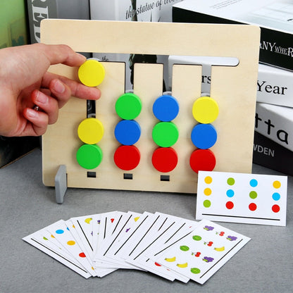 Woods™ | Logisch redeneren voor kinderen - Montessori sorteerpuzzel