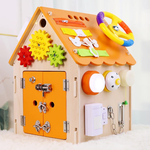 ThinkieHouse: Multifunctioneel Montessori Houten Huis