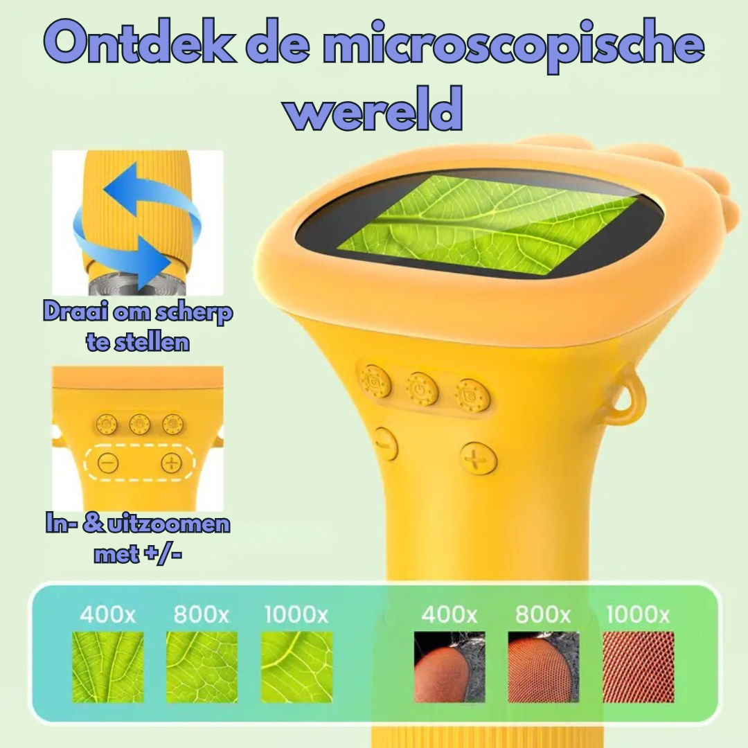 ThinkieScope™ - Microscoop voor kleine wetenschappers en ontdekkingsreizigers