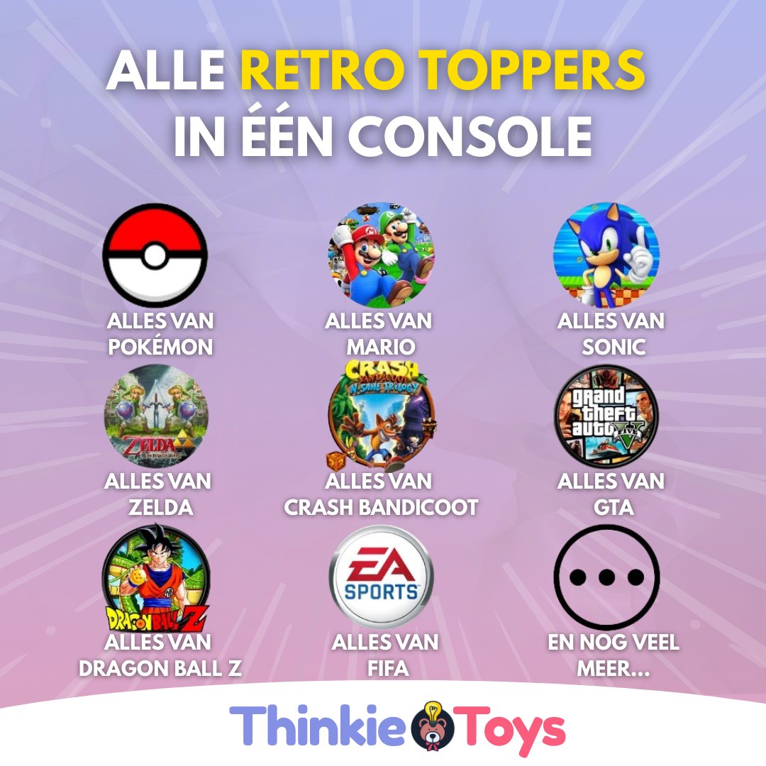 RetroBoy™ - Herbeleef de Games van Toen