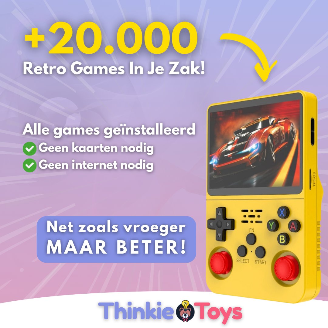 RetroBoy™ - Herbeleef de Games van Toen