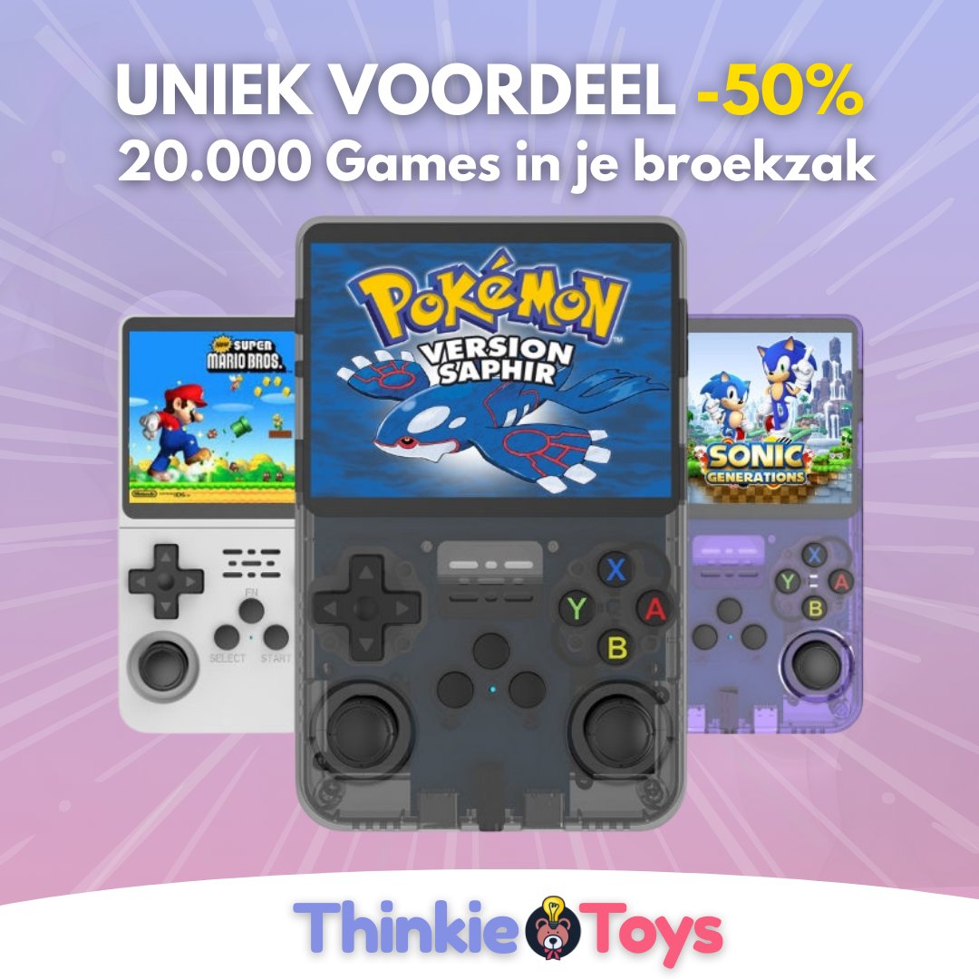 RetroBoy™ - Herbeleef de Games van Toen