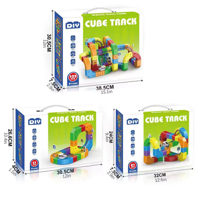 DIY Cube Track – Creatief & Actief – Creatieve DIY Treinbaan