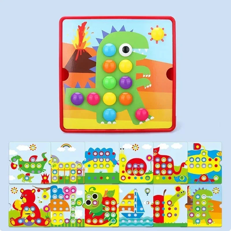 3D Montessori Puzzel – Kleurrijk en Educatief