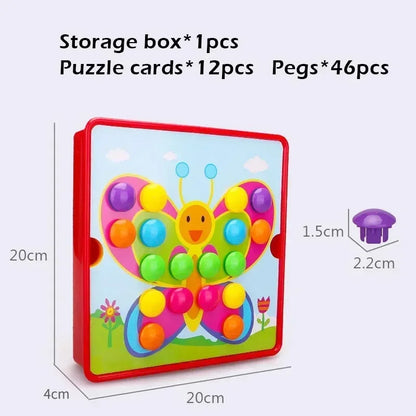 3D Montessori Puzzel – Kleurrijk en Educatief