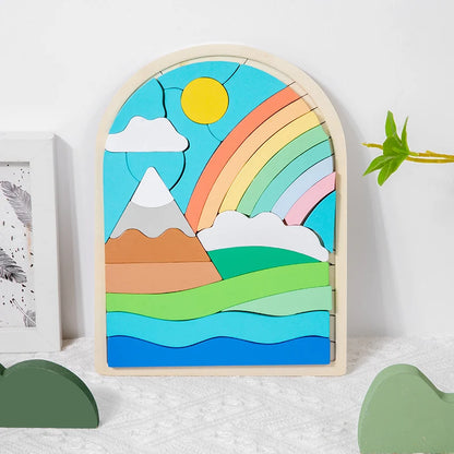 🌈 Magische Regenboogblokjes – Eindeloos bouwen, stapelen &amp; dromen