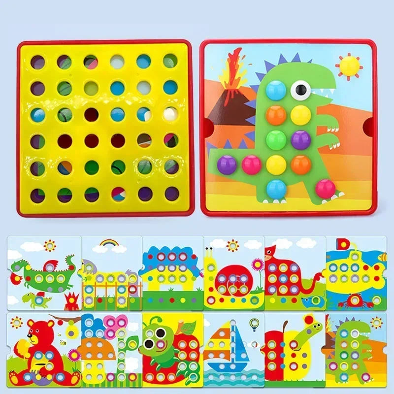 3D Montessori Puzzel – Kleurrijk en Educatief