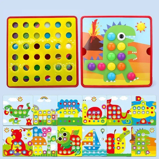 3D Montessori Puzzel – Kleurrijk en Educatief