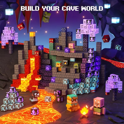 Minecraft Magnetische Bouw Blokken 100 Stuks - Verbeterde Versie