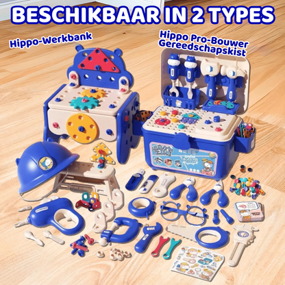 Hippo Montessori Werkbank – Betoverende DIY Creativiteitsset voor Kids!