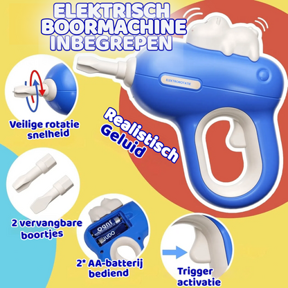 Hippo Montessori Werkbank – Betoverende DIY Creativiteitsset voor Kids!