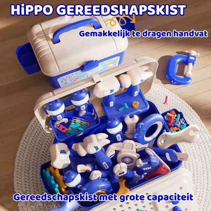 Hippo Montessori Werkbank – Betoverende DIY Creativiteitsset voor Kids!