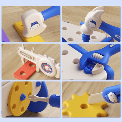 Hippo Montessori Werkbank – Betoverende DIY Creativiteitsset voor Kids!