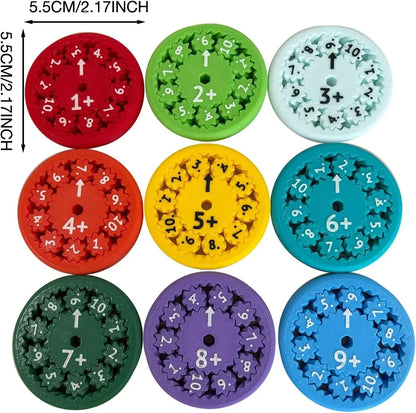 Whiz Spinner – Tellen & Tollen – Rekenen Fidget