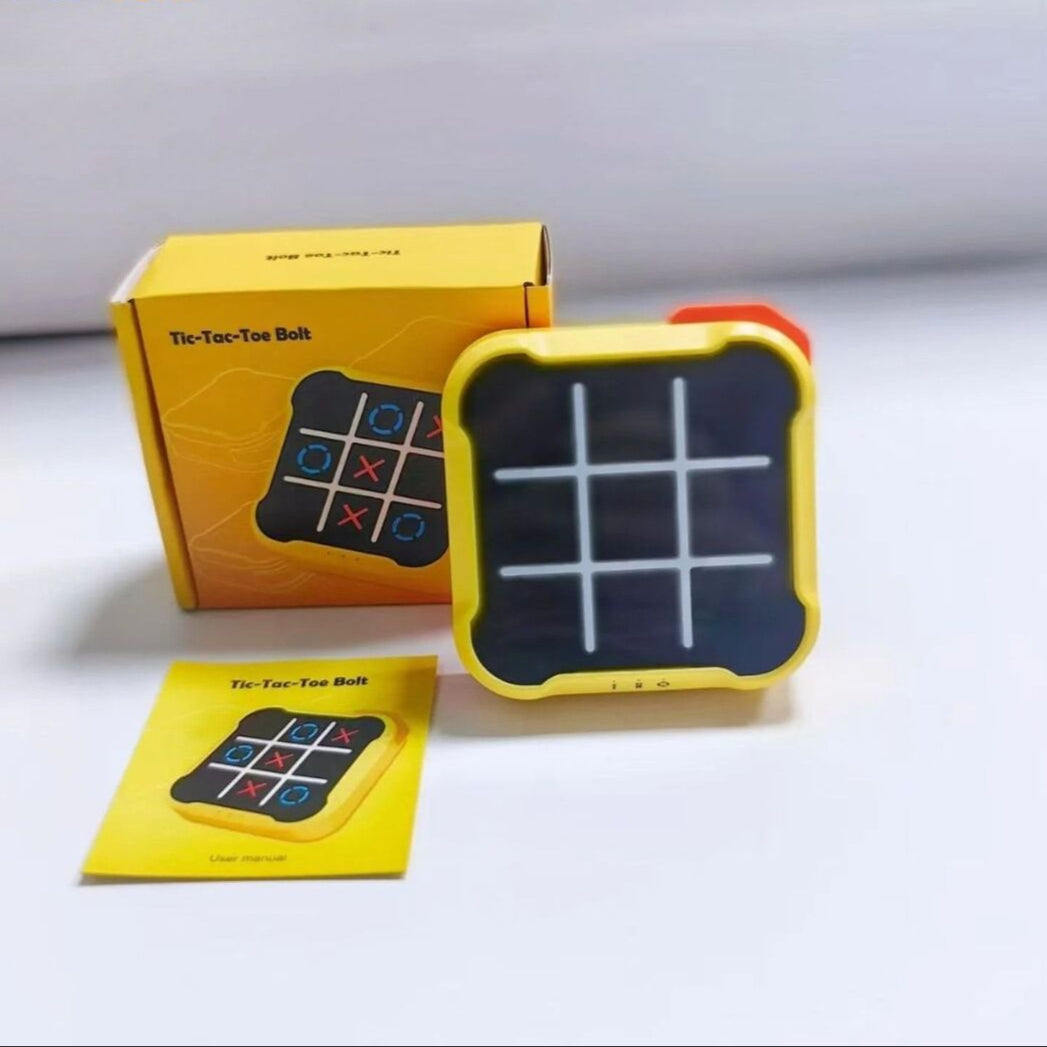 TicTec Pro | Compact Elektronisch Strategiespel voor Kinderen & Families