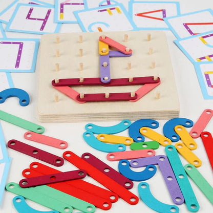 Woods™ - Stimuleer de creativiteit - Prikbord puzzel