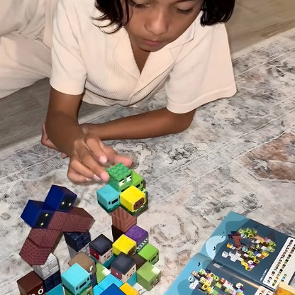 Minecraft Magnetische Bouw Blokken 100 Stuks - Verbeterde Versie