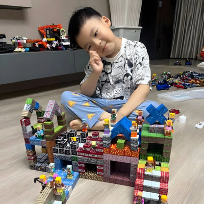Minecraft Magnetische Bouw Blokken 100 Stuks - Verbeterde Versie