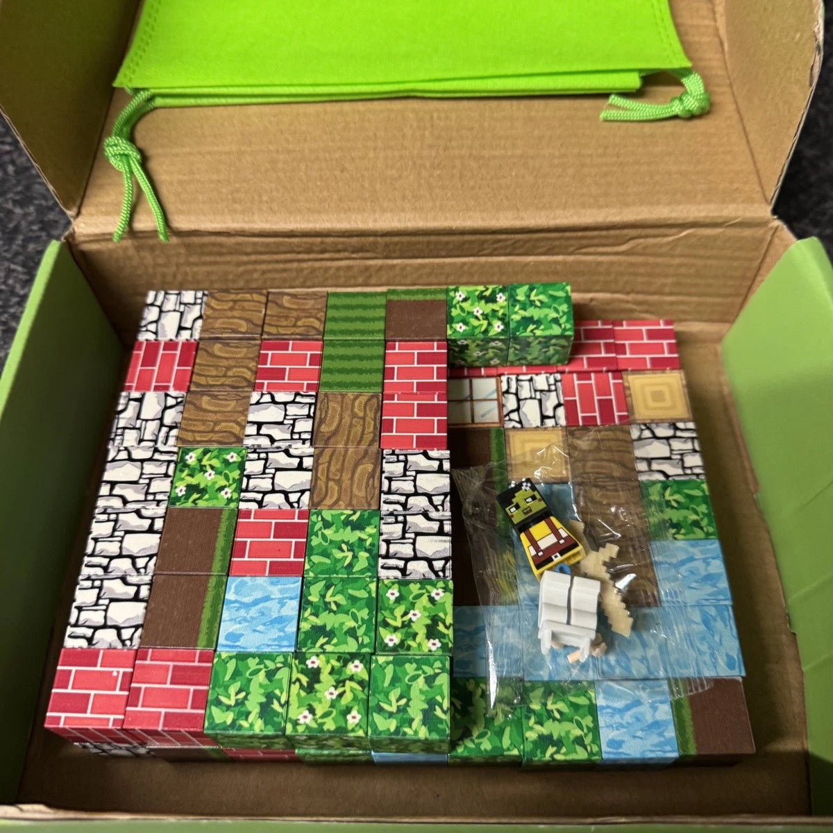 Minecraft Magnetische Bouw Blokken 100 Stuks - Verbeterde Versie